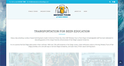 Desktop Screenshot of brewerytoursofsandiego.com